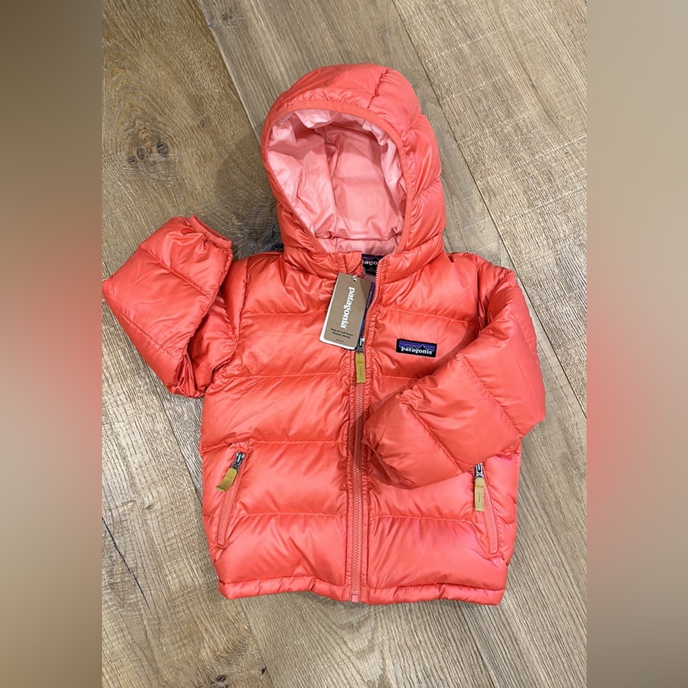 Patagonia Hi-Loft Down Sweater Hoody - Size 2T NWT